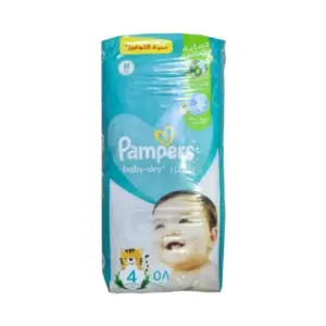 PAMPERS 4*58PCS
