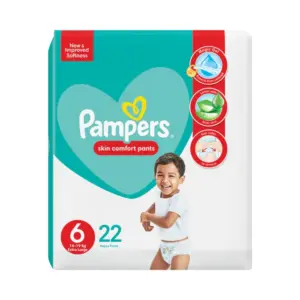 PAMPERS PANTS 6*22CS