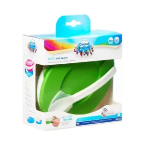 CANPOL BOWL + SPOON GREEN CODE 031/406