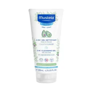 MUSTELA HAIR AND BODY WASH 2*1 200ML
