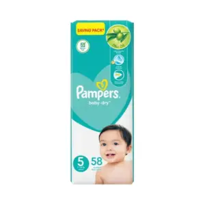 PAMPERS 5*58PCS