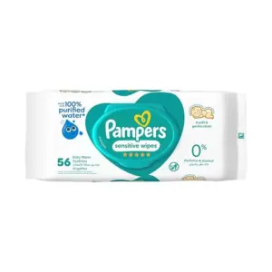 PAMPERS WIPES SENSITIVE 56PCS