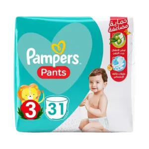 PAMPERS PANTS 3*31PCS