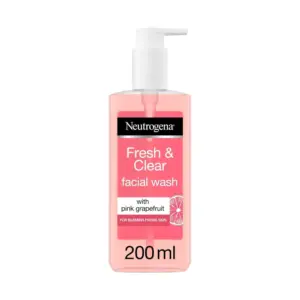 NEUTROGENA FRESH&CLEAR GRAPEFRUIT WASH 200ML