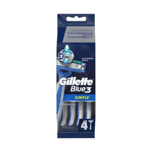 GILLETTE BLUE3 SIMPLE 4PCS