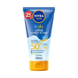 NIVEA SUN CREAM SPF 50+ULTRA KIDS 150ML OFFER