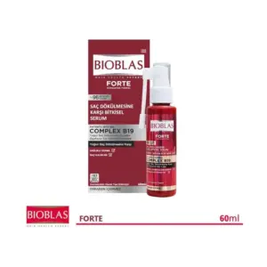 BIOBLAS FORTE INTENSIVE HAIR LOSS HERBAL SERUM 60ML