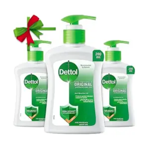 DETTOL HAND WASH ORIGINAL 200ML 2+1 OFFER