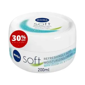 NIVEA CREAM SOFT 200ML OFFER 30%