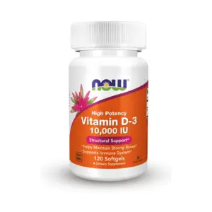NOW VIT D-3 10000IU 120 SOFT GELS