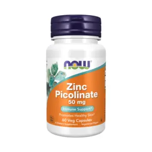 NOW ZINC PICOLINATE 50MG 60CAPS