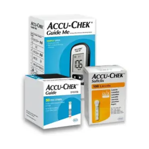 ACCU-CHEK GUIDE ME + 50STRIP + 100LANCETS OFFER