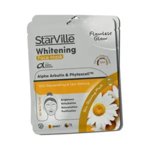 STARVILLE WHITENING FACE SHEET MASK