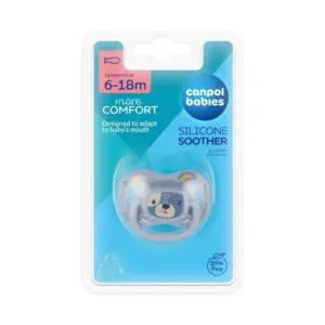 CANPOL SILICONE SOOTHER PAND ( 6-18M ) 34/921