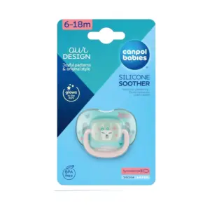 CANPOL SILICONE SOOTHER LAMA ( 6-18M ) 34/921