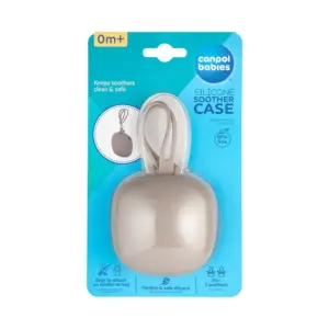 CANPOL KEEPS FOR2 SOOTHERS 0M+ 51/402 GREY