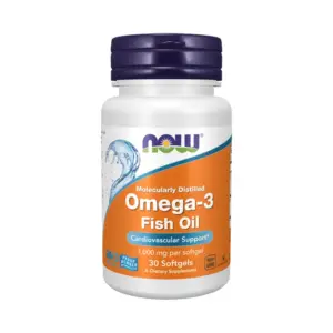 NOW OMEGA-3 1000MG FISH OIL 30 SOFTGELS