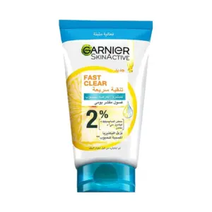 GARNIER FAST CLEAR ACNE PRONE SKIN F.WASH SCRUB 150ML