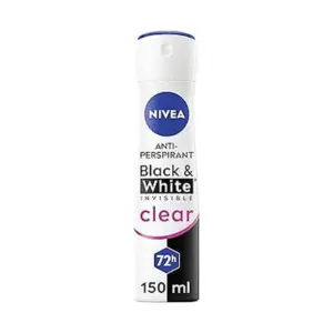 NIVEA SPRAY W 150ML INVISIBLE BLACK&WHITE
