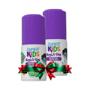 SUPER KIDS DEODRANT ROLL ON FRAGRANCE FREE 30ML 1+50%