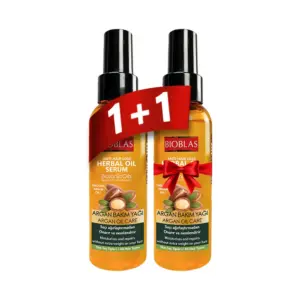 BIOBLAS HERBAL OIL ARGAN 65ML 1+1FREE