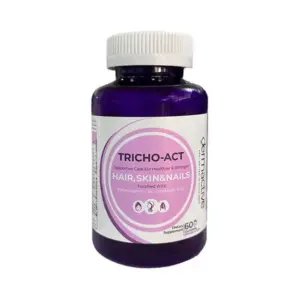 DERMACTIVE TRICHO ACT FOOD SUPPLEMENT 60GUMM