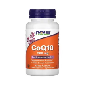 NOW COQ10 200MG 60 VEG CAP