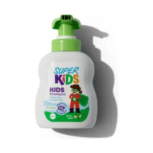 SUPER KIDS SHAMPO GREEN APPLE 300ML