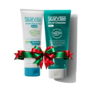 STARVILLE FACIAL CLEANSER GEL 100ML+STARVILLE ACNE PRONE SKIN GEL100MG