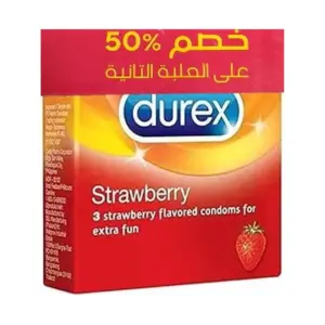 DUREX STRAWBERRY 3PCS OFFER