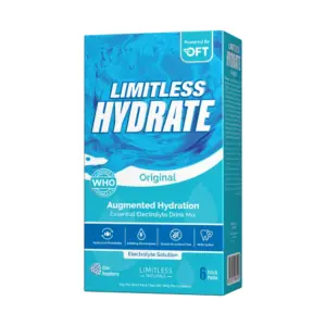 LIMITLESS HYDRATE ORIGINAL 6PACKS BLUE RASPBERRY