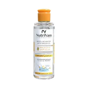 NUTRIVAM MICELLAR WATER ARGAN OIL200ML