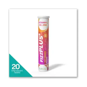 SOFILIFE FIZZ PLUS VIT C+D3+ZINC 20T EFF