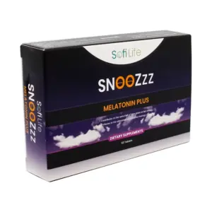 SOFILIFE SNOOZZZ MELATONIN PLUS 2MG 60CAP