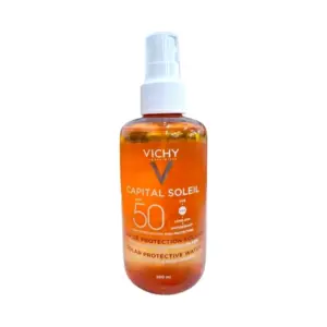 VICHY CAPITAL SOLEIL PROTECTIVE WATER TAN ILLUMINATING SPF50 200ML