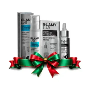 GLAMY LAB GLOW ROUTINE WHITENING CREAM SPF30 50GM+RETINOL SERUM 30MLOFF