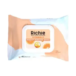 RICHIE VITAMIN C MAKEUP REMOVER WIPES 25P.