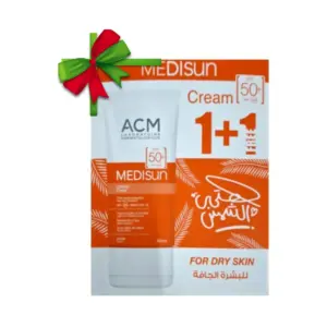 ACM MEDISUN DRY SKIN CREAM SPF50 40ML1+1OFF