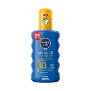NIVEA SUN PROTECT&MOISTURE SPRAY SPF30 200ML OFFER