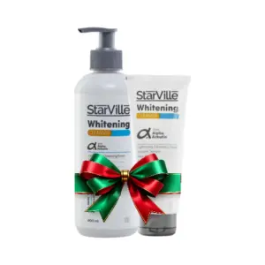 STARVILLE WHITENING CLEANSER  400ML+STARVILLE WHITENING CLEANSER 100ML