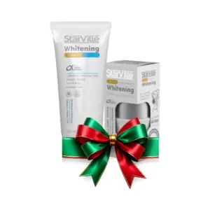 STARVILLE WHITENING ROLL + WHITENING CLEANSER 200ML