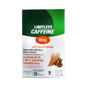 LIMITLESS CAFFEINE 80MG 20FILM
