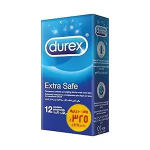 DUREX EXTRA SAFE 12PCS OFF