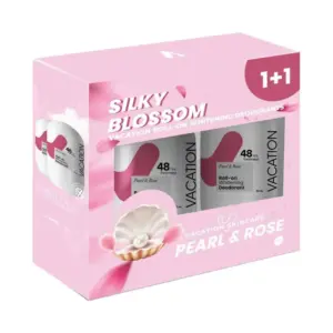 VACATION ROLL ON-WHITENING DEODORANT PEARL&ROSE 50ML1+1OFF