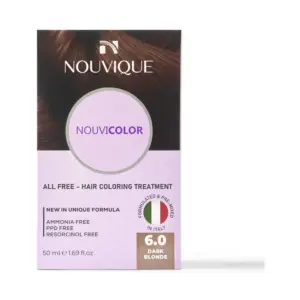 NOUVICOLOR HAIR COLORING CREAM 6.0 DARK BLONDE 50ML