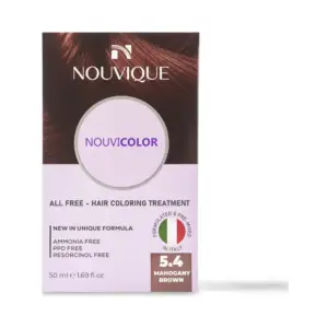 NOUVICOLOR HAIR COLORING CREAM 5.4 MAHOGANY BROWN 50ML