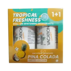 VACATION ROLL ON-WHITENING DEODORANT PINA COLADA 50ML1+1OFF