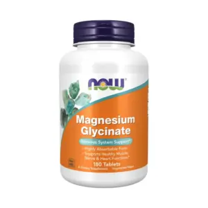 NOW MAGNESIUM GLYCINATE 180VEG CAP
