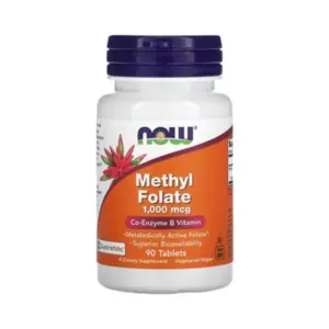 NOW METHYL FOLATE 1000MG 90TAB