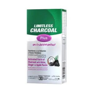 LIMITLESS CHARCOAL PLUS 30CAP